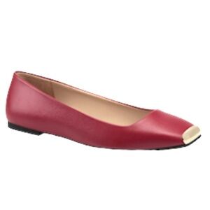 Alfani Red and Gold Flats